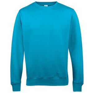 AWDis Just Hoods AWDis Unisex Crew Neck Plain Sweatshirt (280 GSM) / Hawaiian Bl